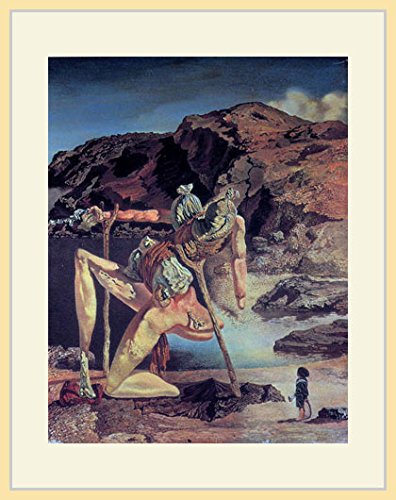 Amazon.co.jp: ダリ・「セックス・アピールの亡霊」 プリキャンバス